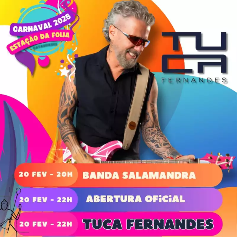 Programação Carnaval 2025 | Cataguases